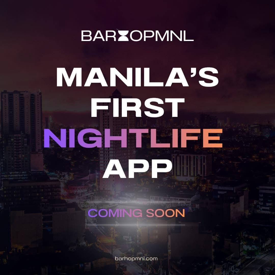BarhopMNL — Manila's first nightlife app, coming soon